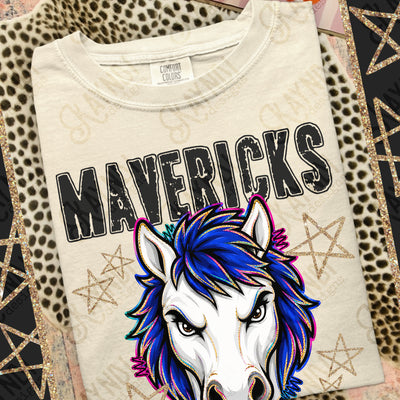 Grunge Varsity Mavericks 2 mockup