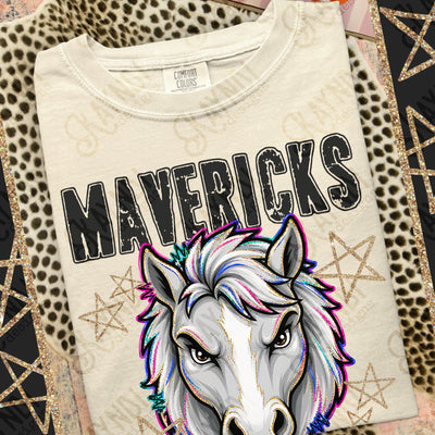 Grunge Varsity Mavericks 6 mockup