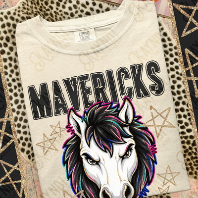Grunge Varsity Mavericks 7 mockup