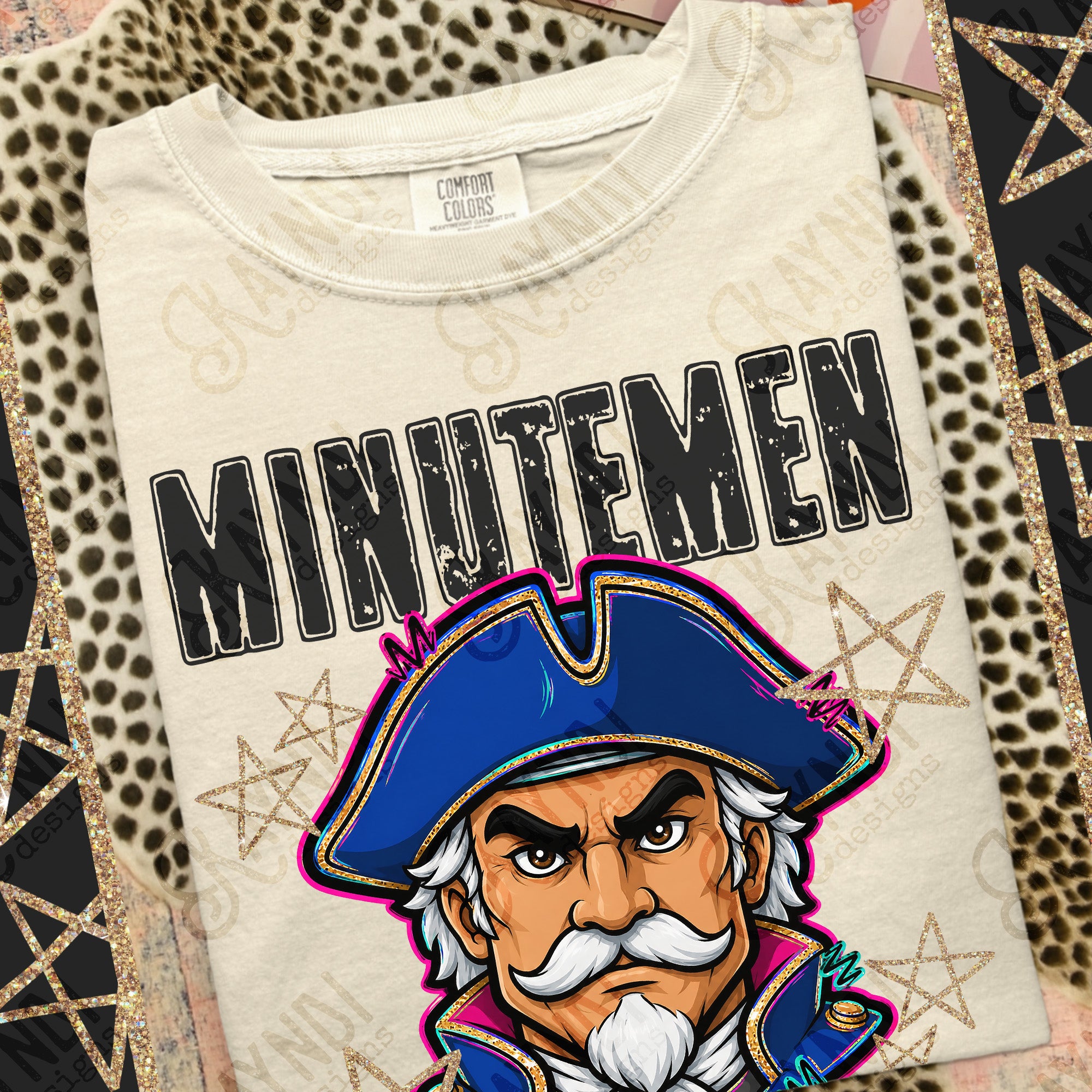 Grunge Varsity Minutemen 2 mockup
