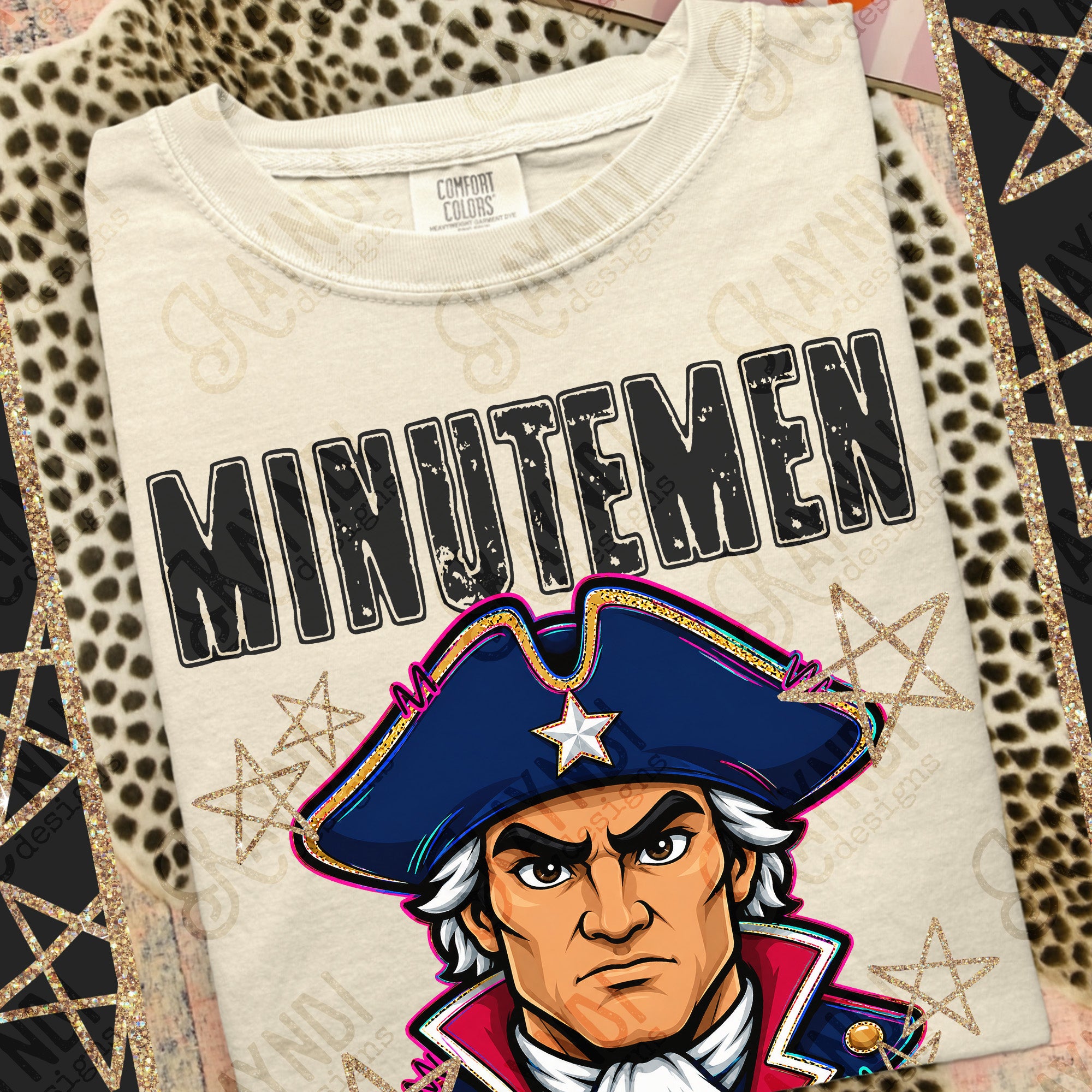 Grunge Varsity Minutemen 3 mockup