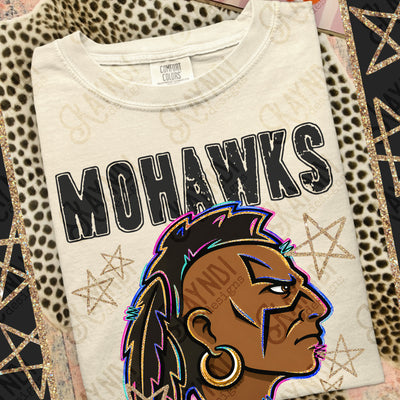 Grunge Varsity Mohawks mockup