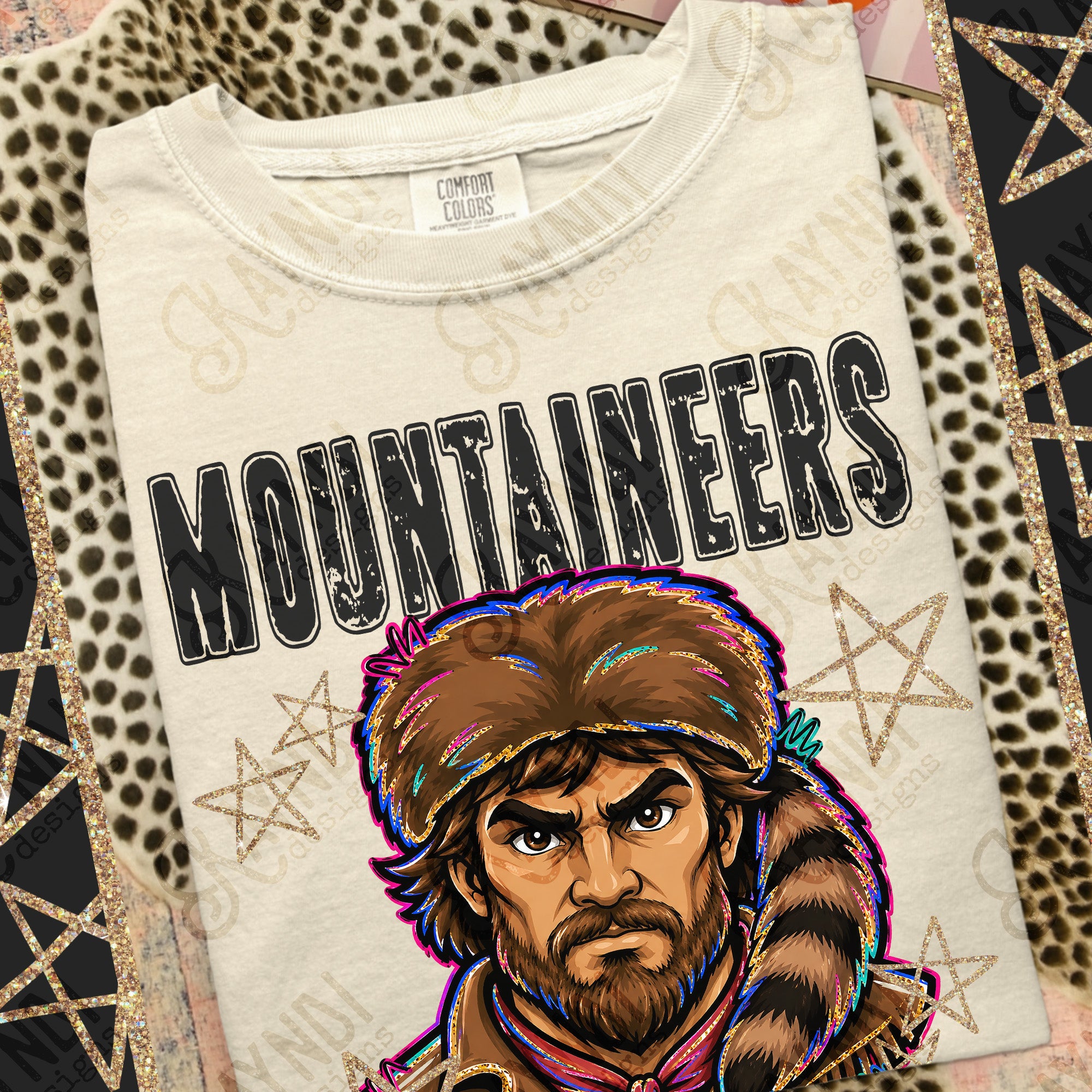 Grunge Varsity Mountaineers 2 mockup