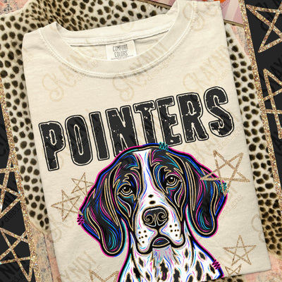 Grunge Varsity Pointers mockup