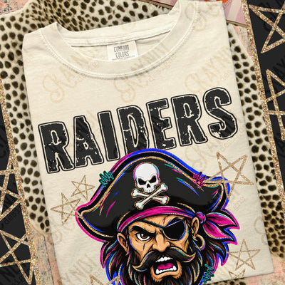 Grunge Varsity Raiders 5 mockup
