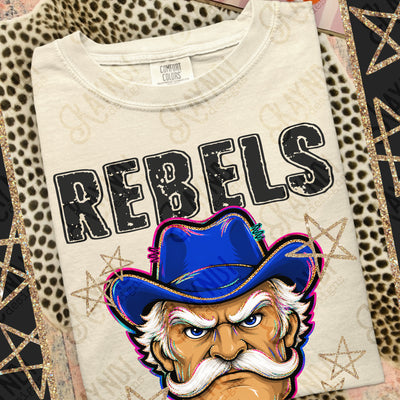 Grunge Varsity Rebels 6 mockup