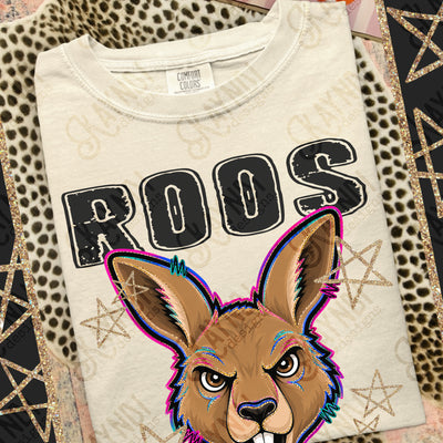 Grunge Varsity Roos mockup