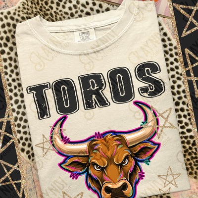 Grunge Varsity Toros 3 mockup