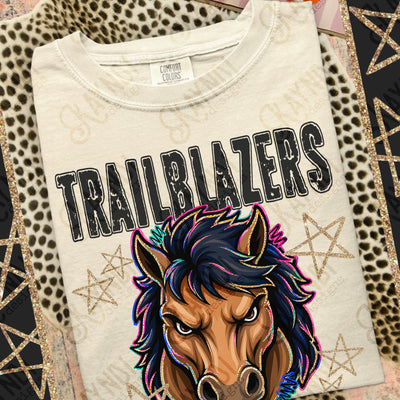 Grunge Varsity Trailblazers 5 mockup