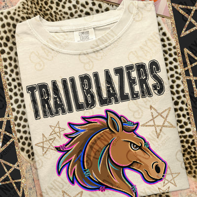 Grunge Varsity Trailblazers 6 mockup