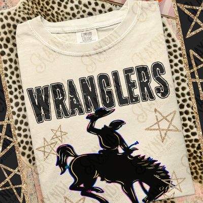 Grunge Varsity Wranglers 3 mockup
