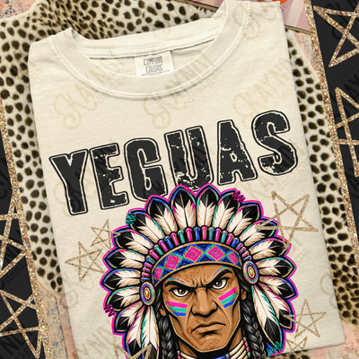 Grunge Varsity Yeguas mockup