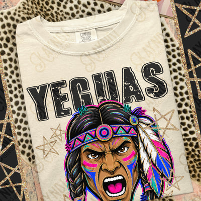 Grunge Varsity Yeguas 3 mockup