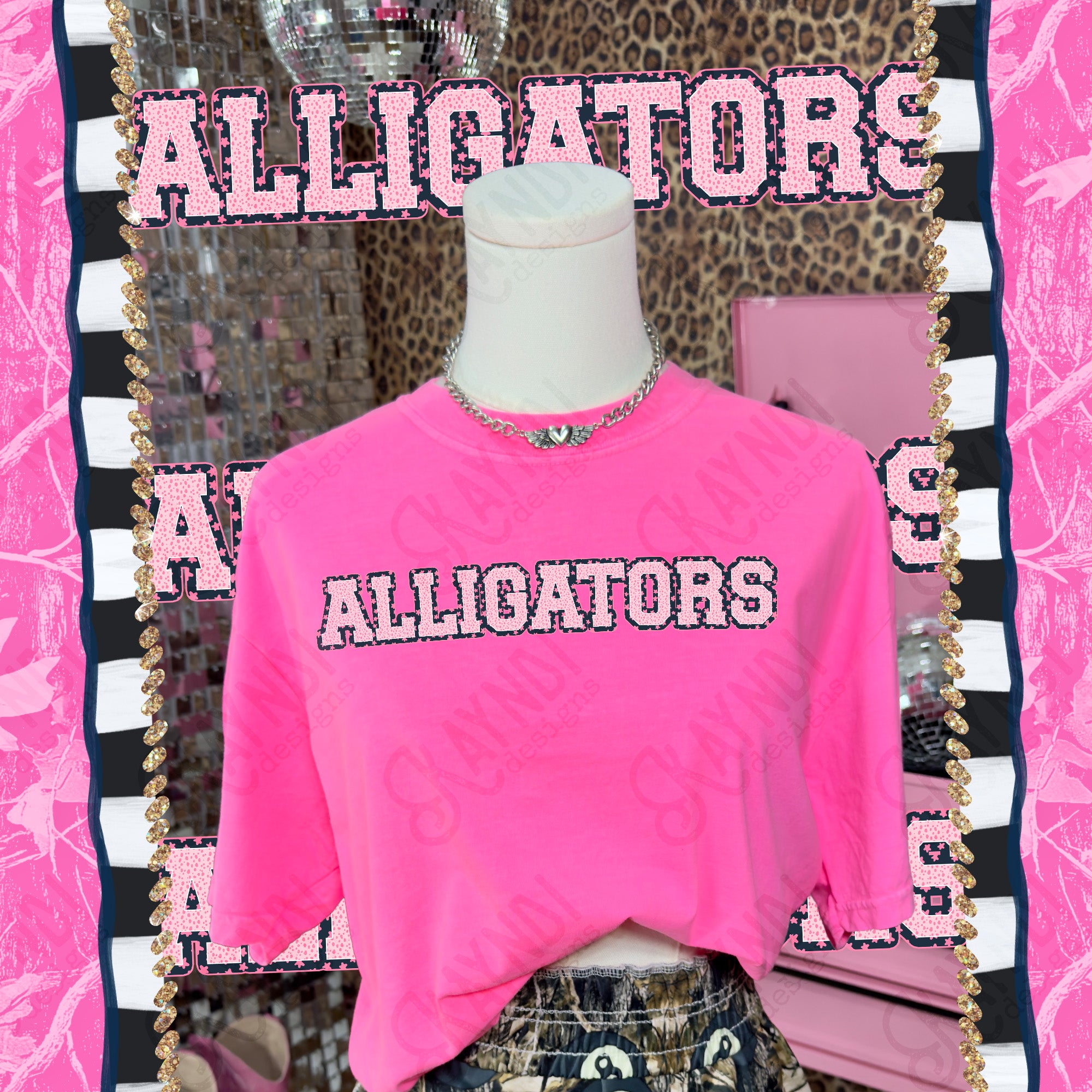 Varsity Stars Alligators mockup