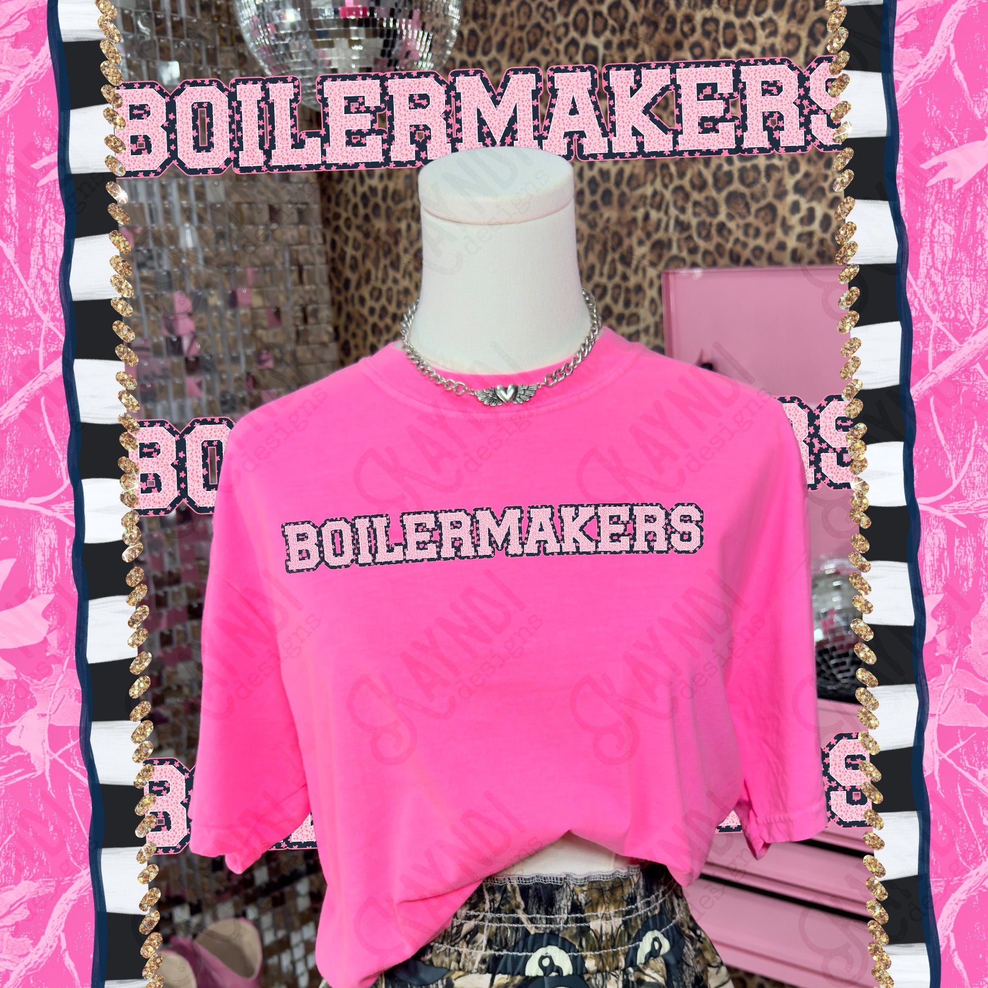 Varsity Stars Boilermakers mockup