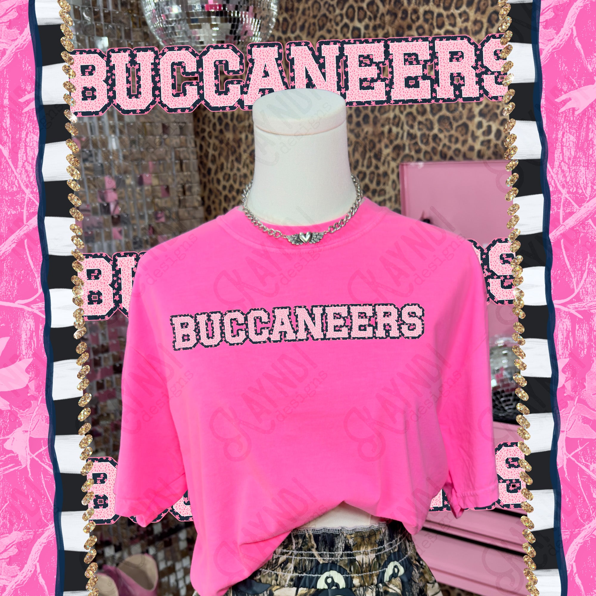 Varsity Stars Buccaneers mockup