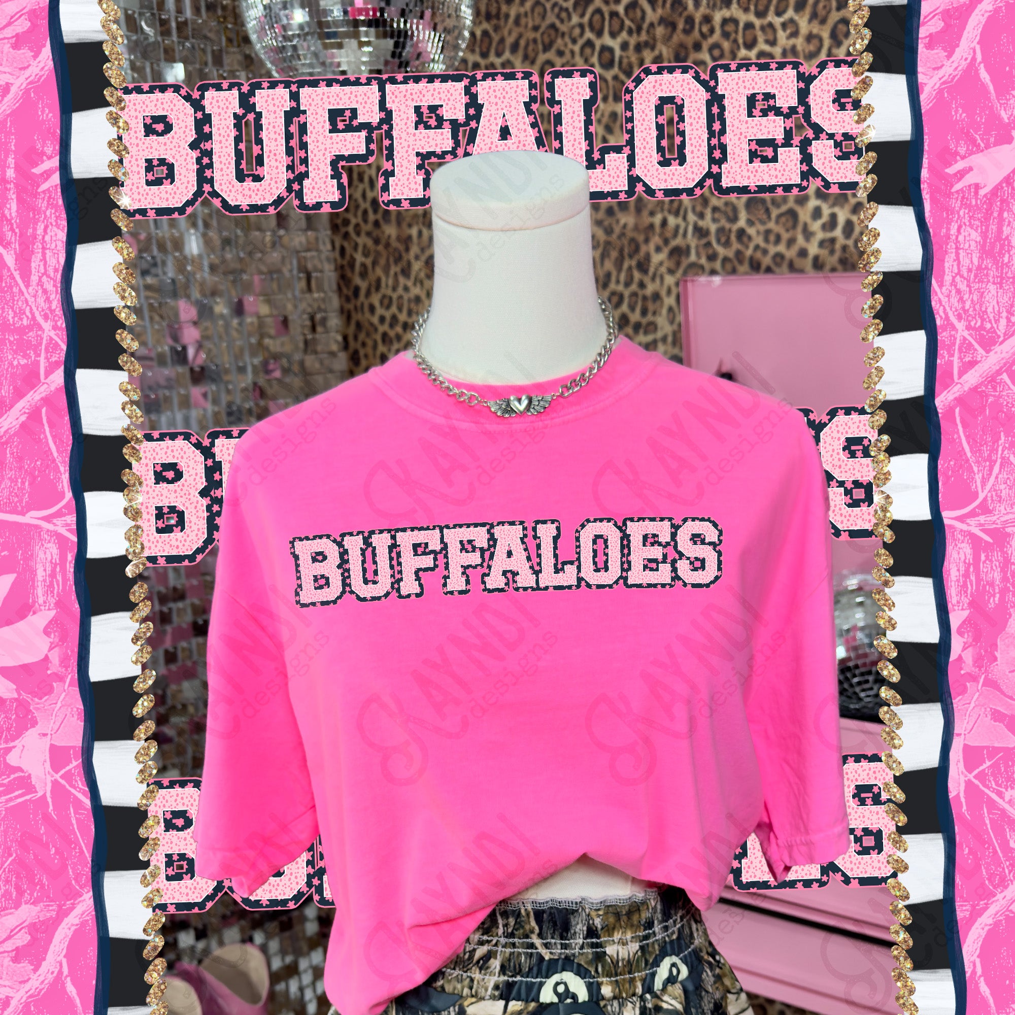 Varsity Stars Buffaloes mockup