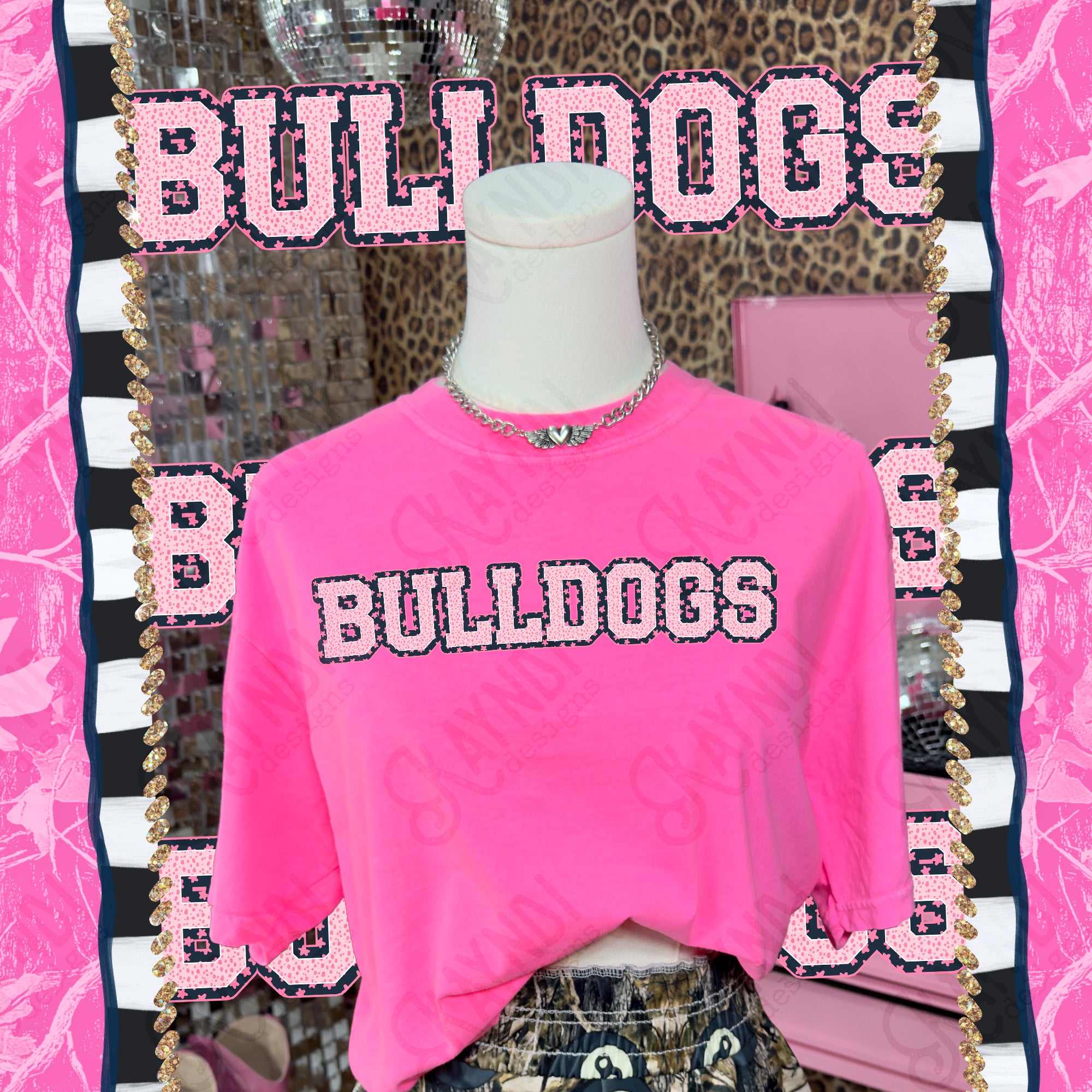 Varsity Stars Bulldogs mockup