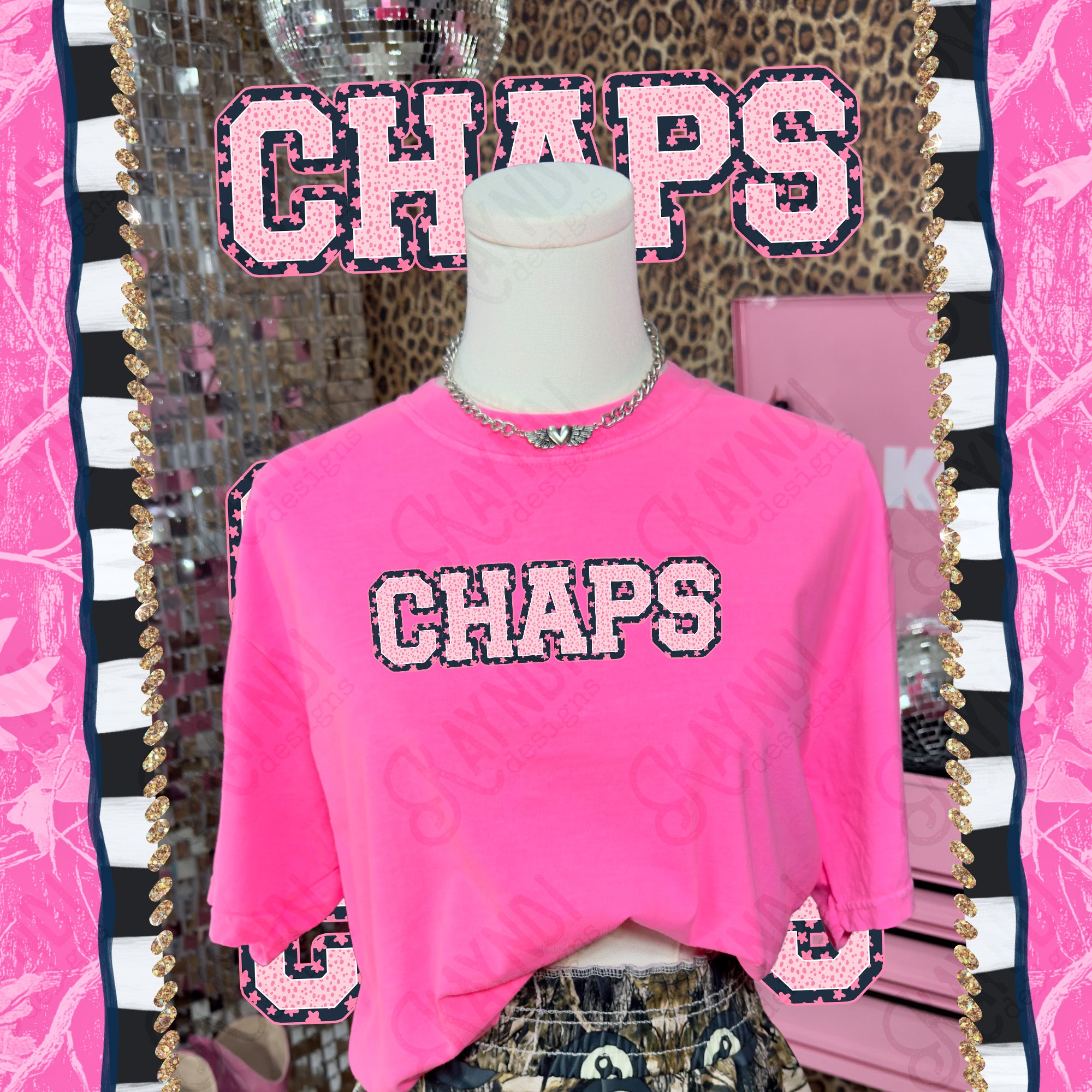 Varsity Stars Chaps mockup