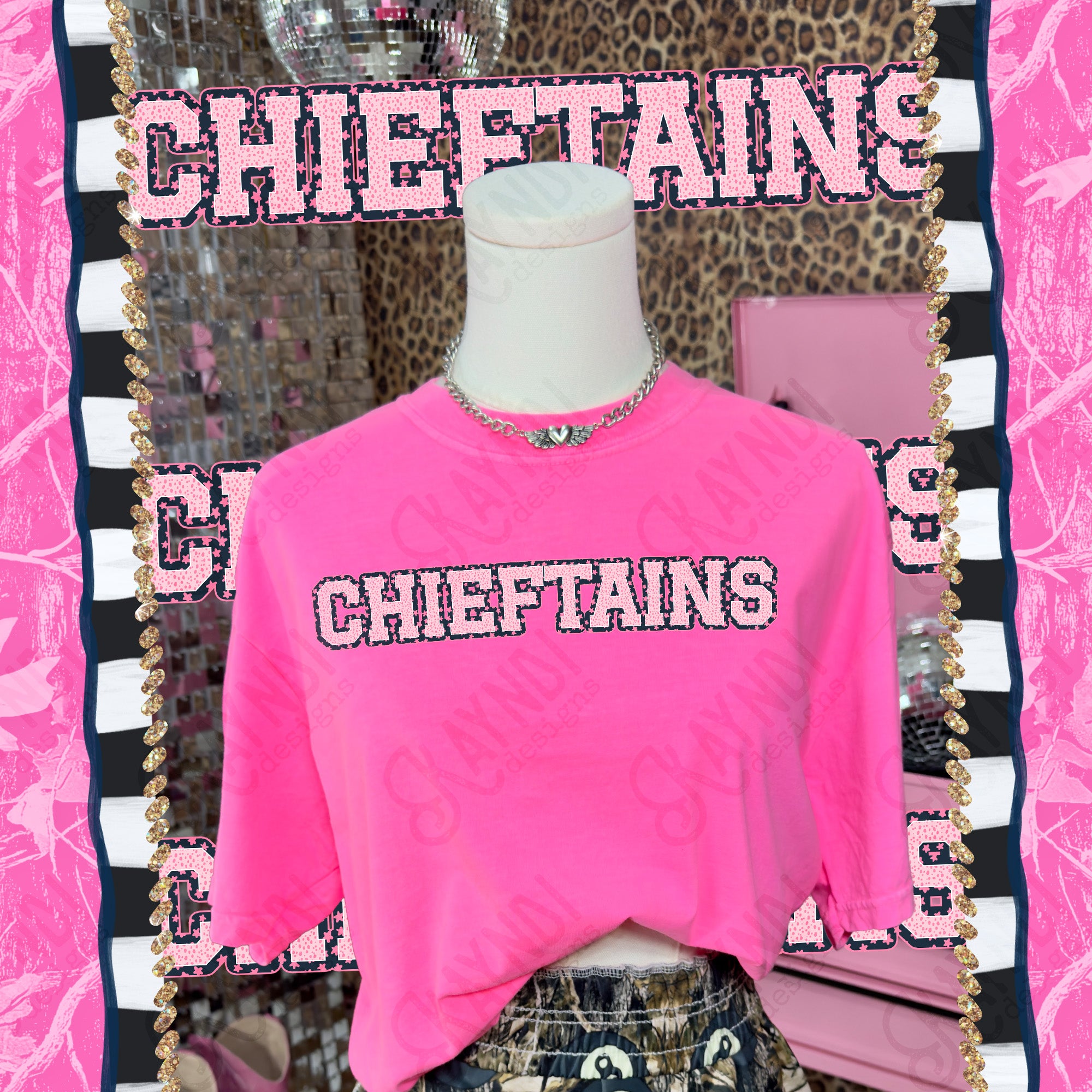 Varsity Stars Chieftains mockup