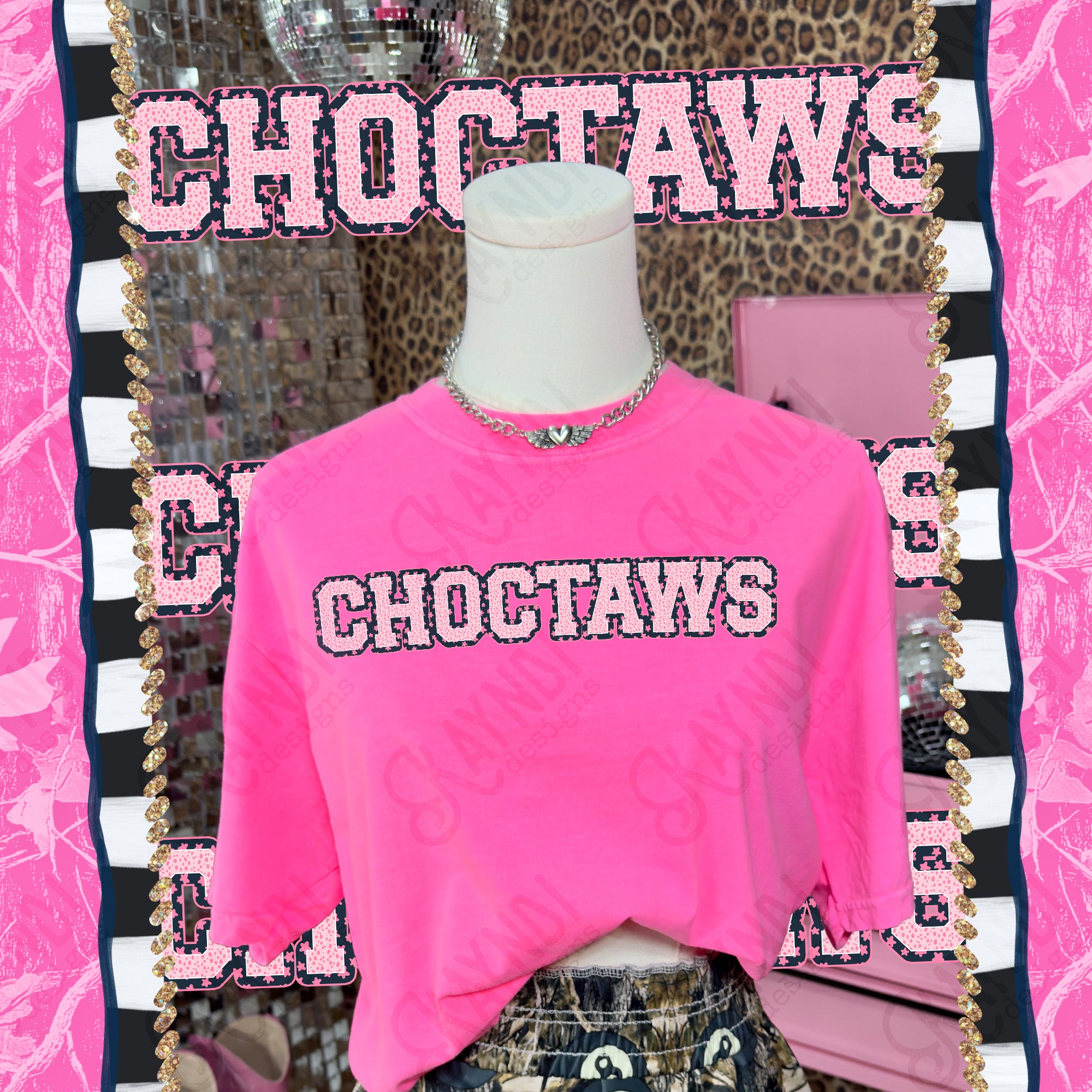 Varsity Stars Choctaws mockup