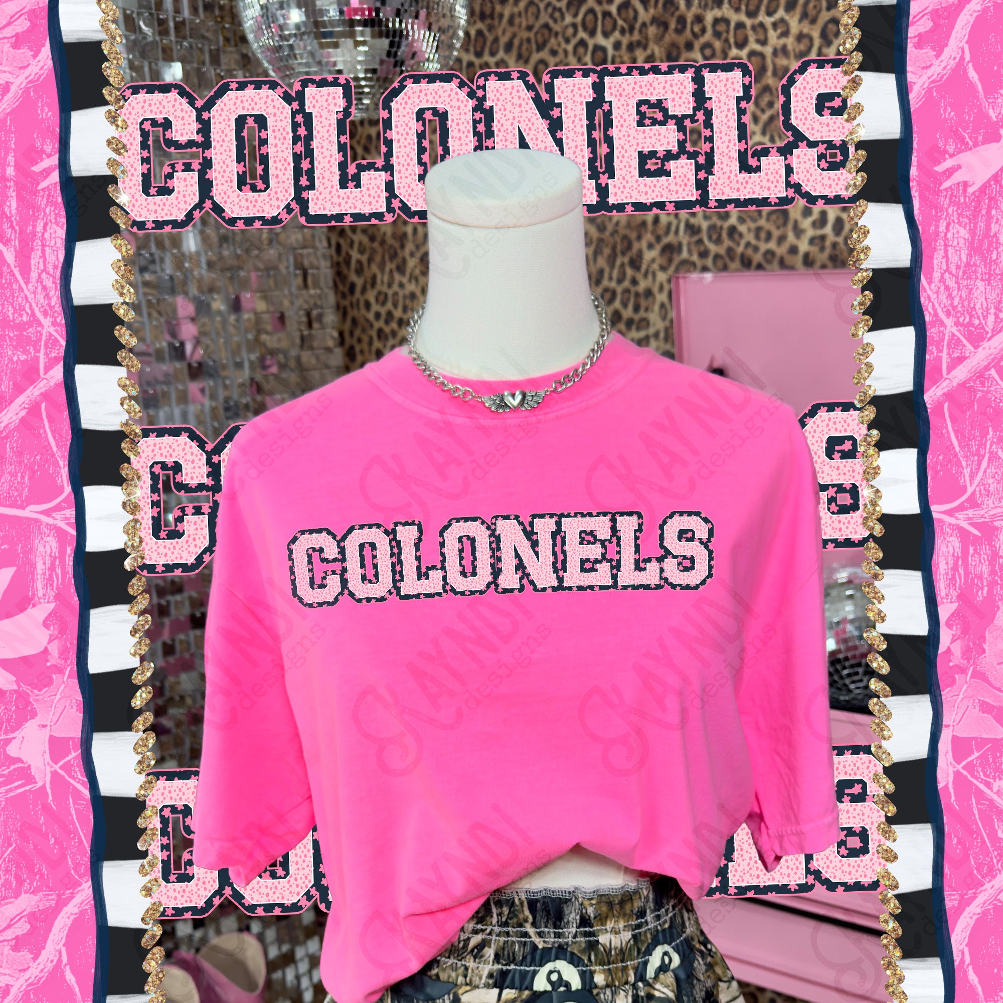 Varsity Stars Colonels mockup