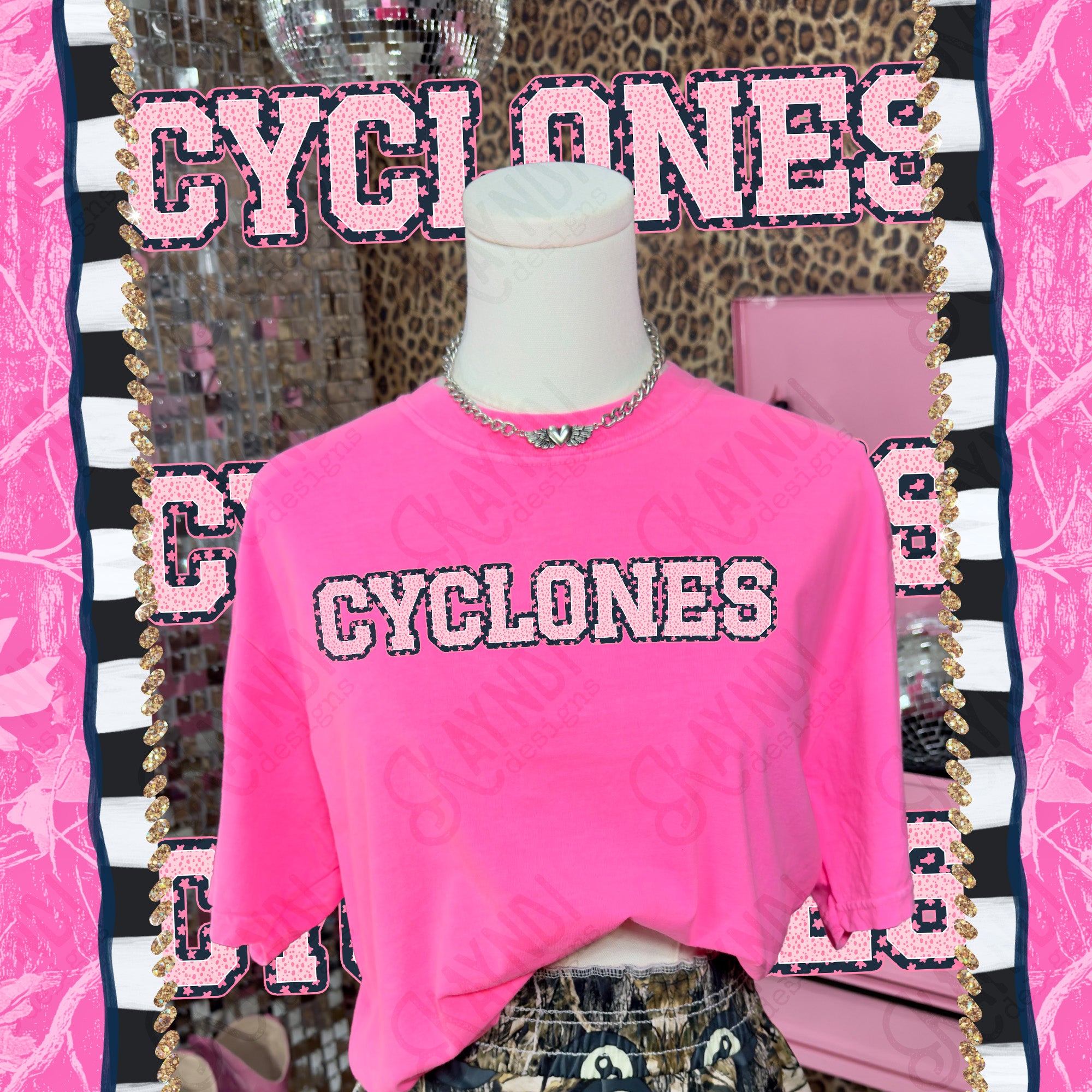 Varsity Stars Cyclones mockup