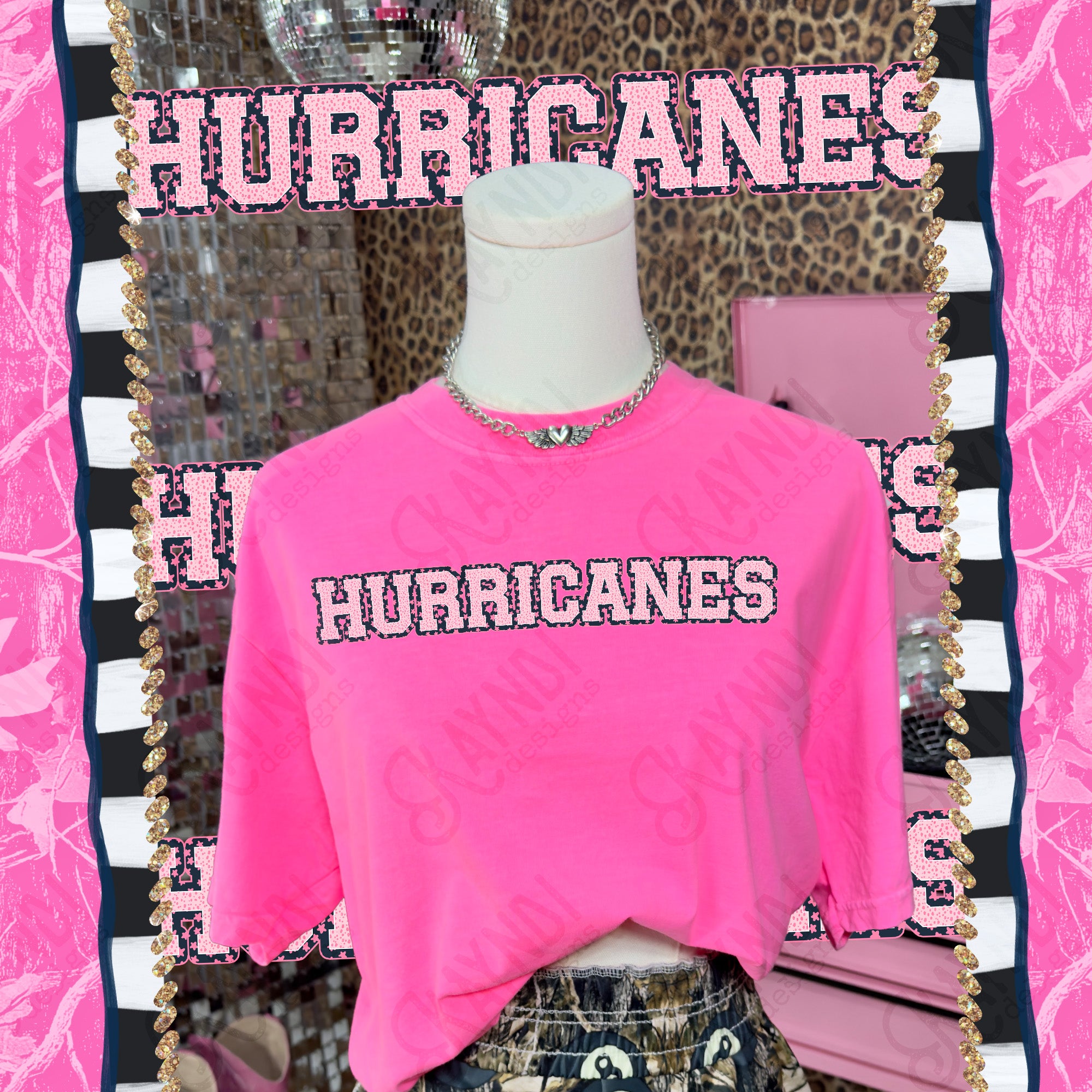 Varsity Stars Hurricanes mockup