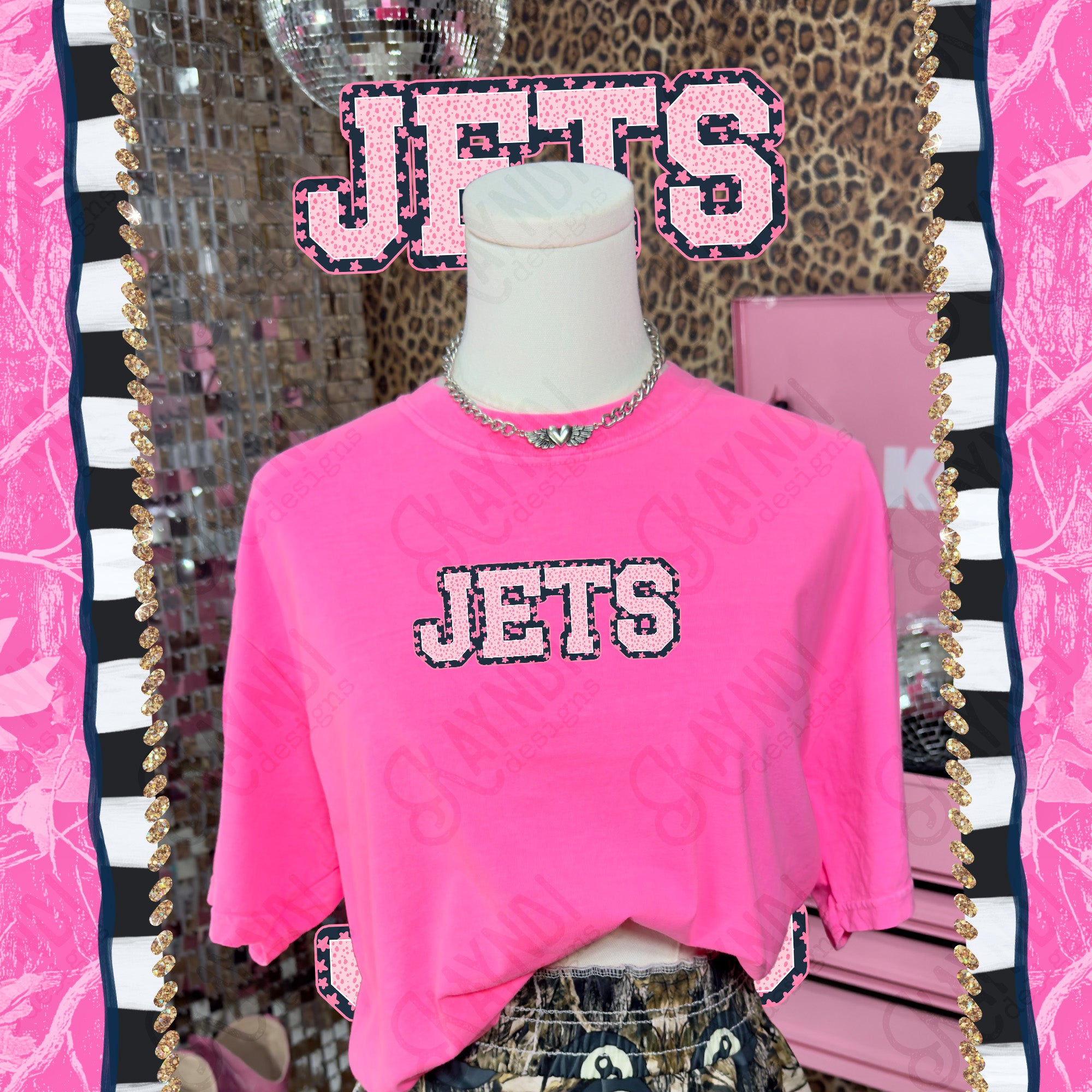 Varsity Stars Jets mockup