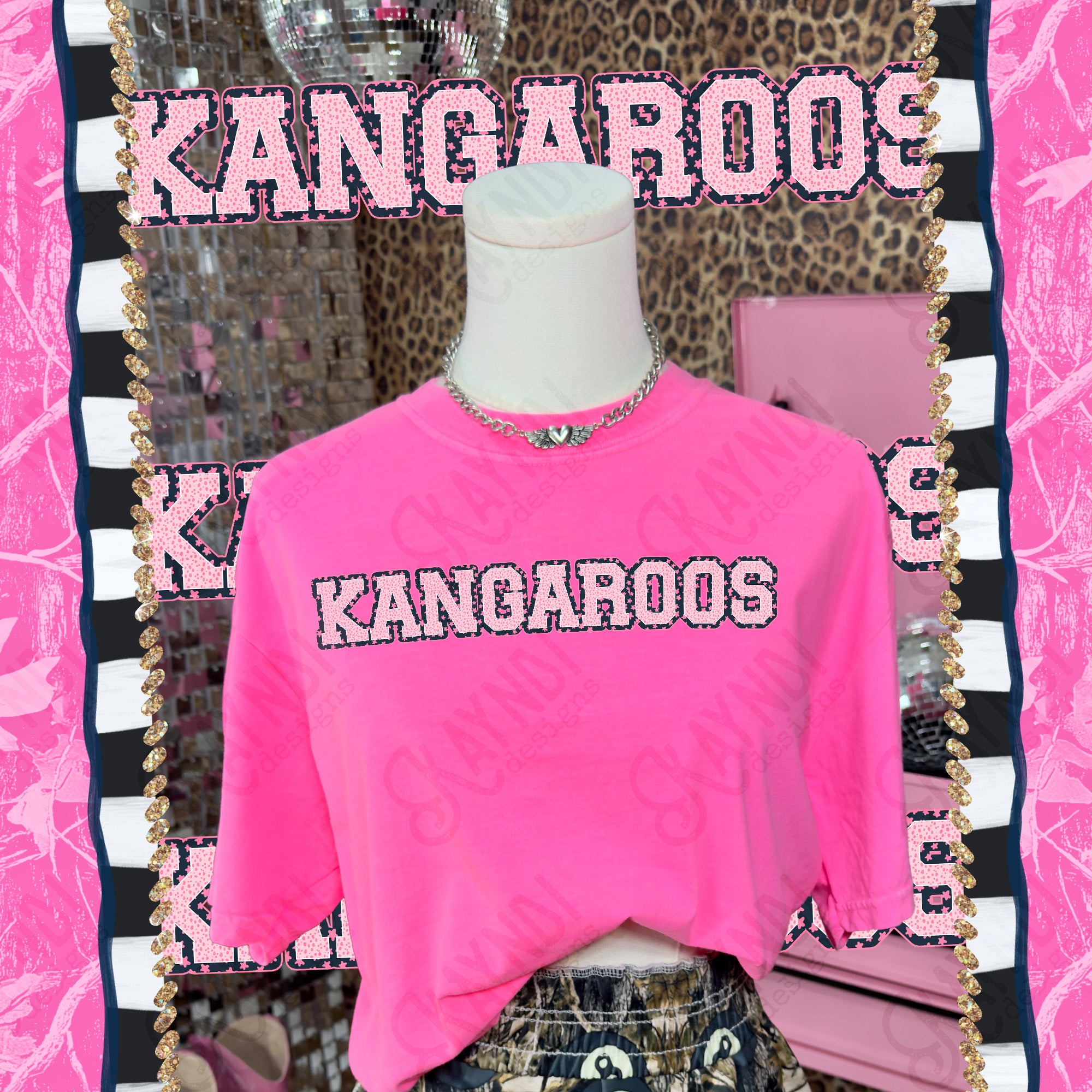 Varsity Stars Kangaroos mockup