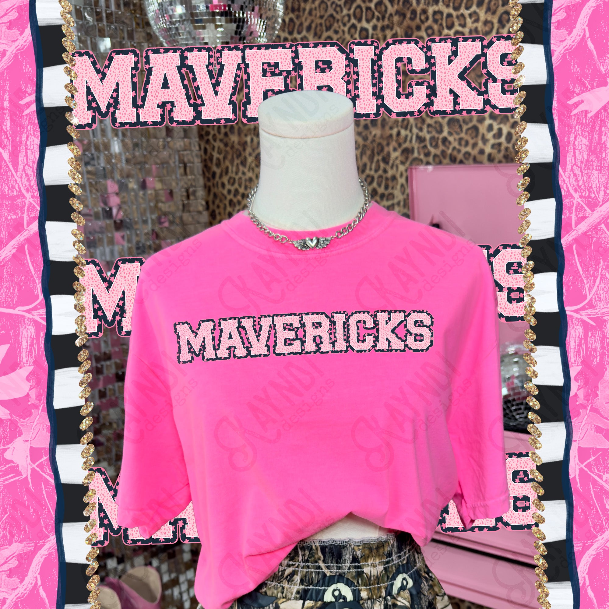 Varsity Stars Mavericks mockup