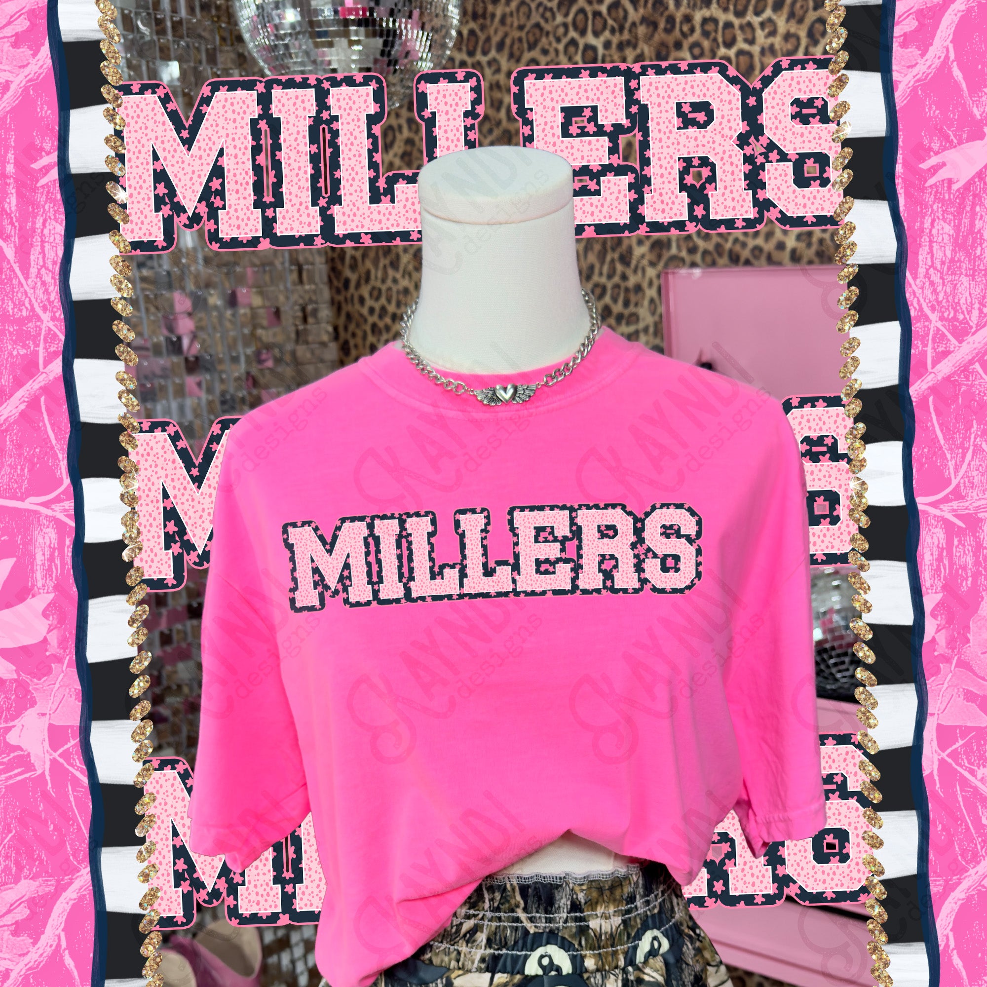 Varsity Stars Millers mockup