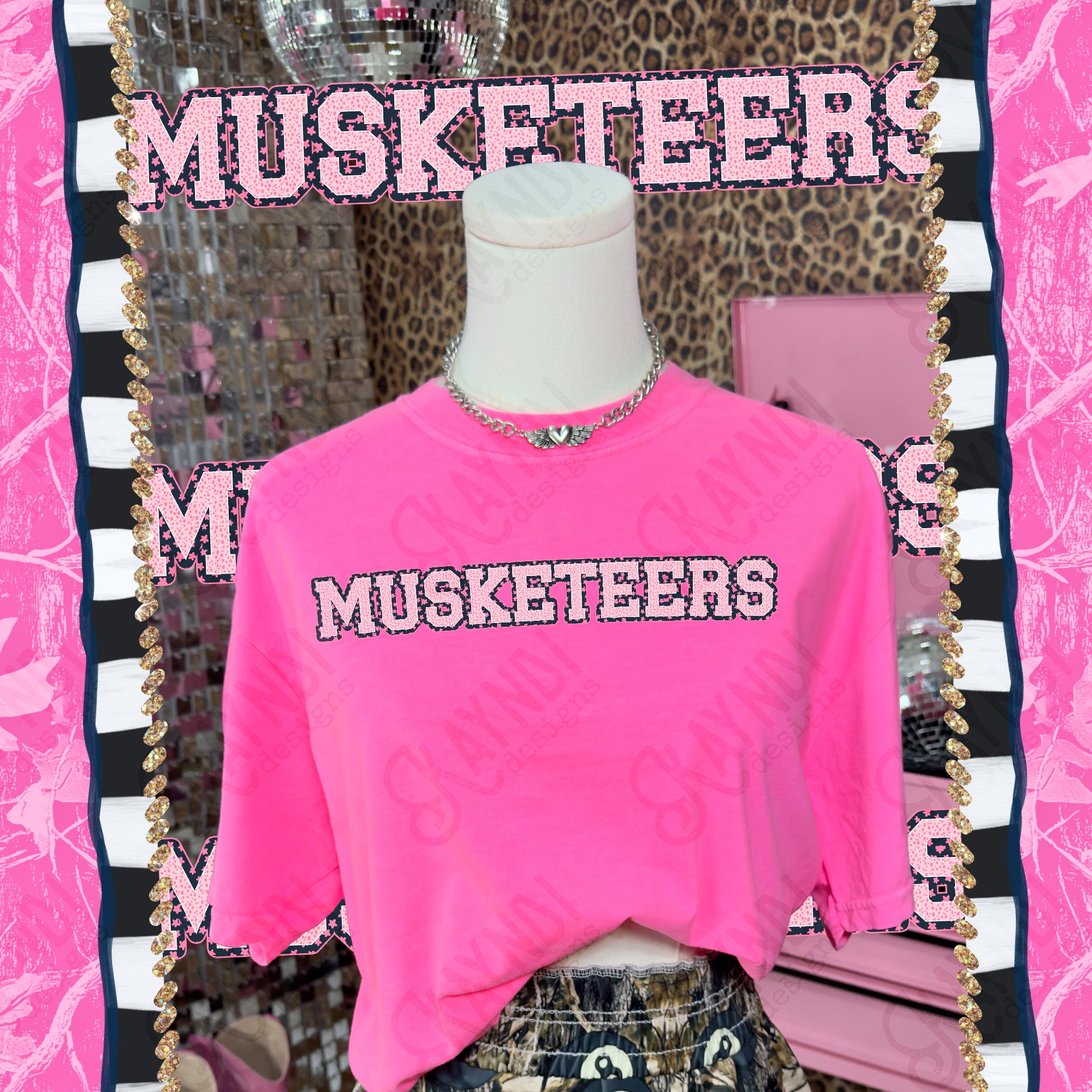 Varsity Stars Musketeers mockup