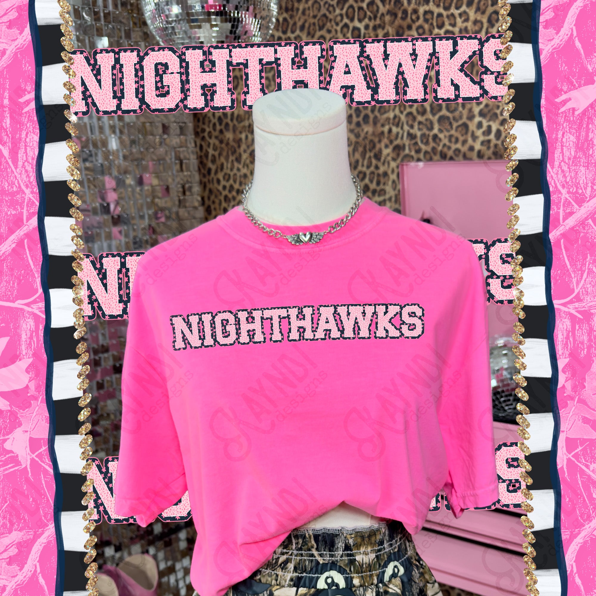 Varsity Stars Nighthawks mockup
