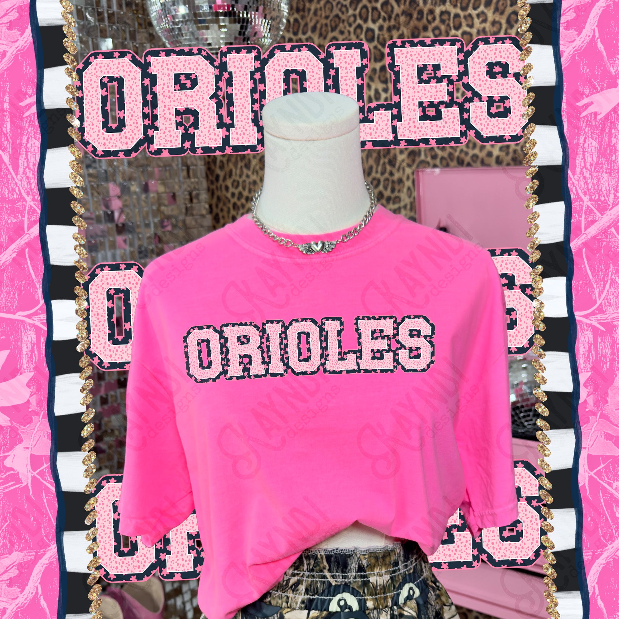 Varsity Stars Orioles mockup