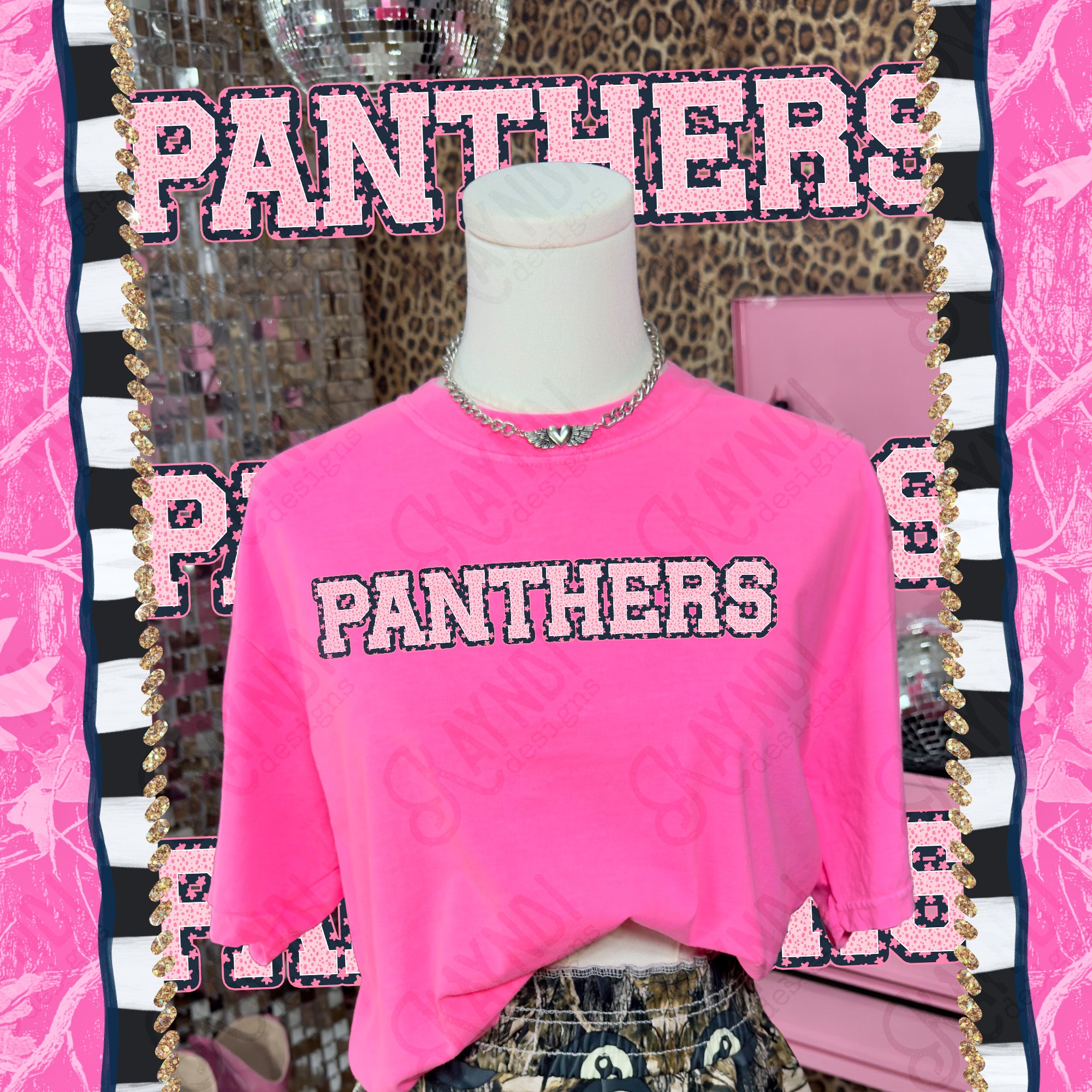 Varsity Stars Panthers mockup