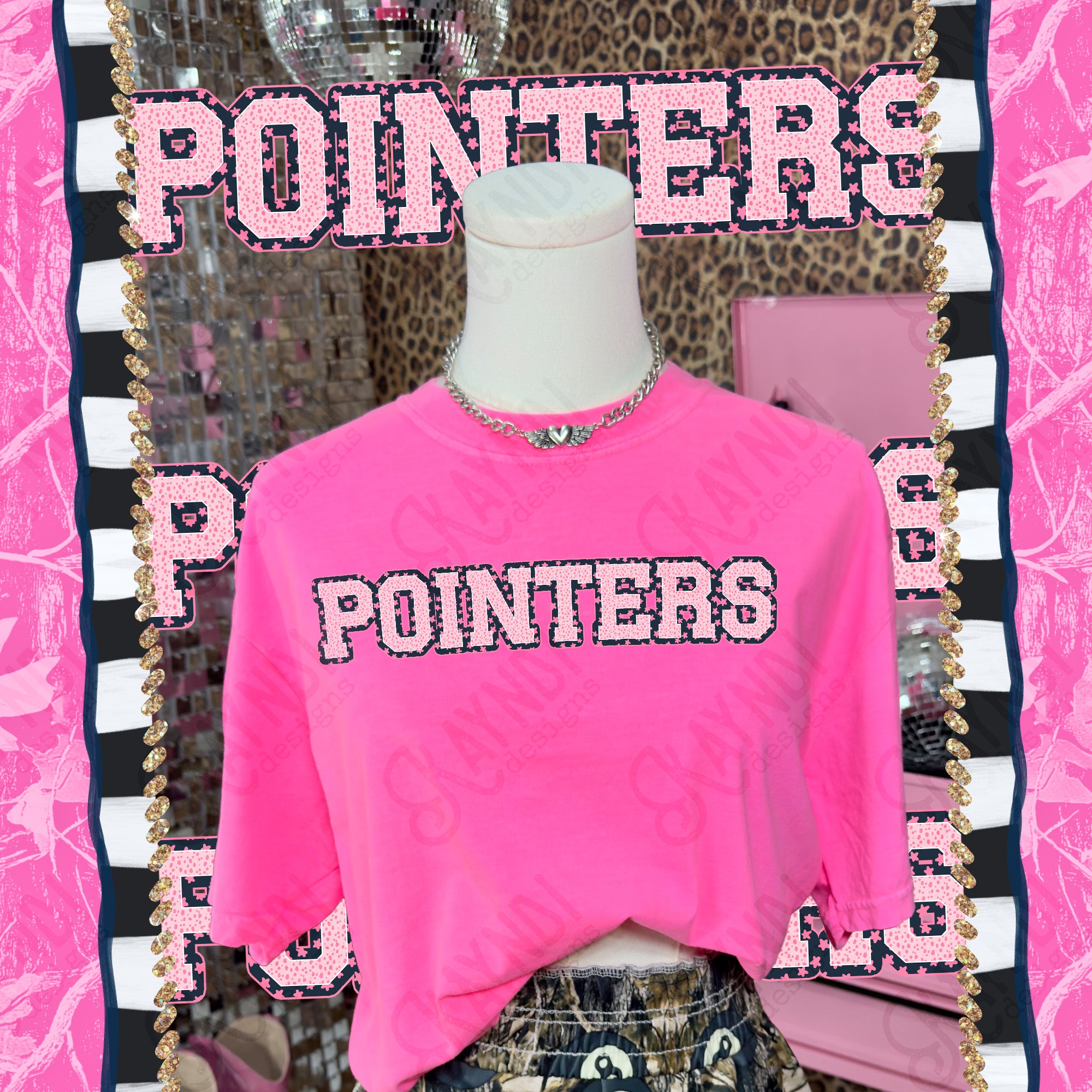 Varsity Stars Pointers mockup
