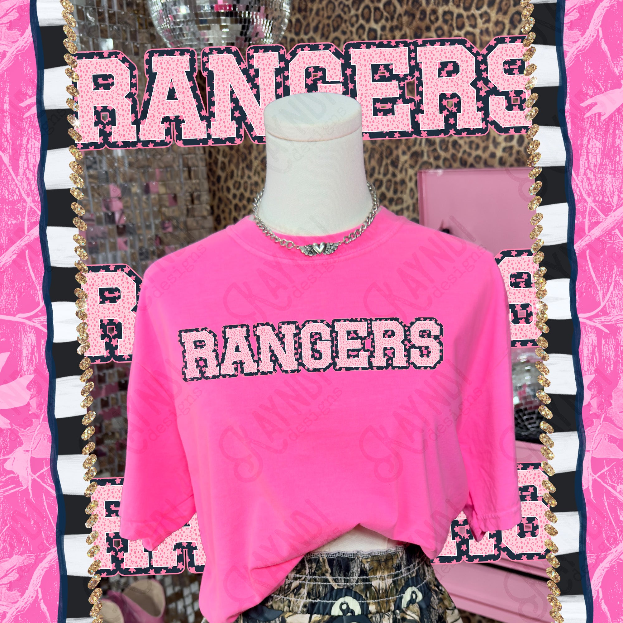 Varsity Stars Rangers mockup
