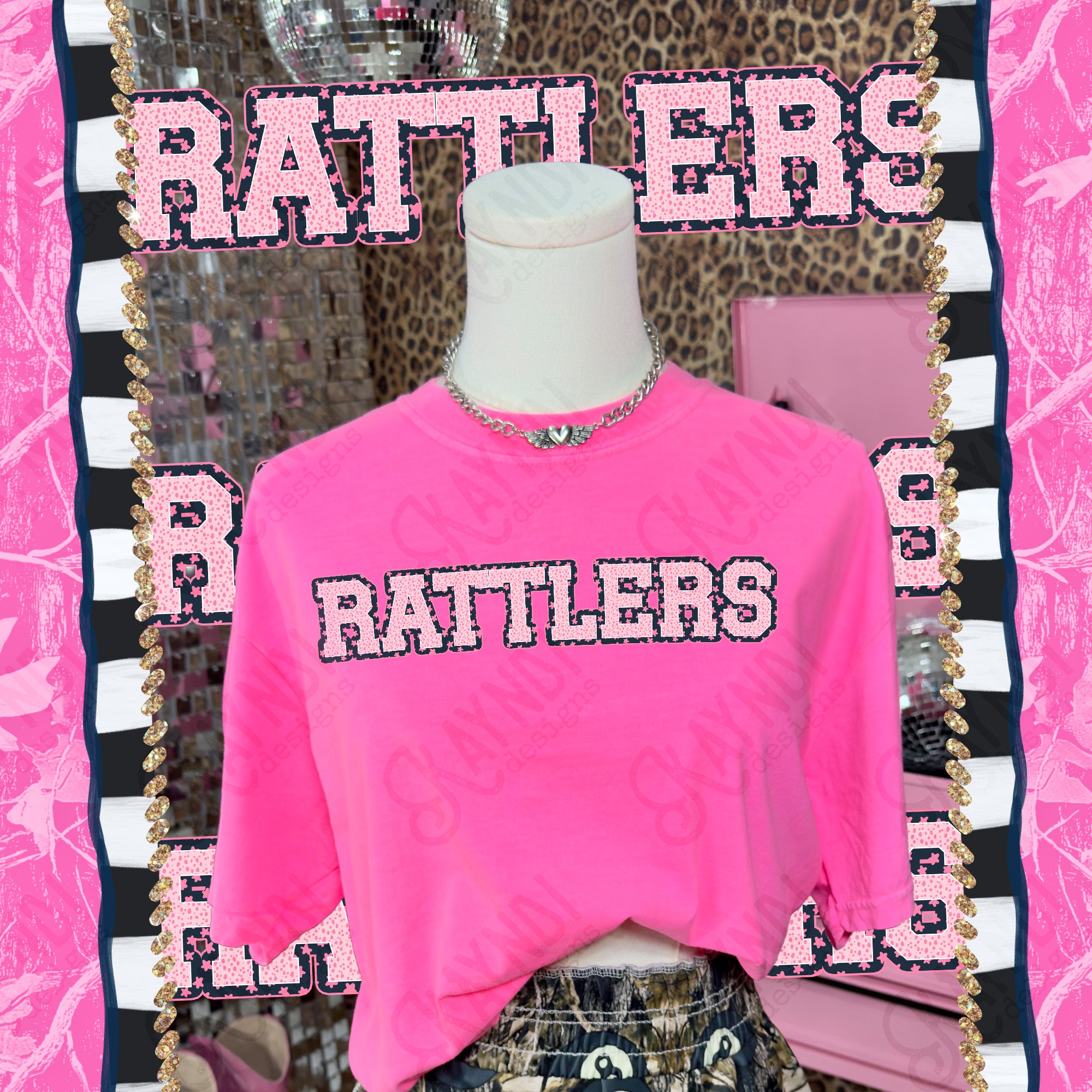 Varsity Stars Rattlers mockup