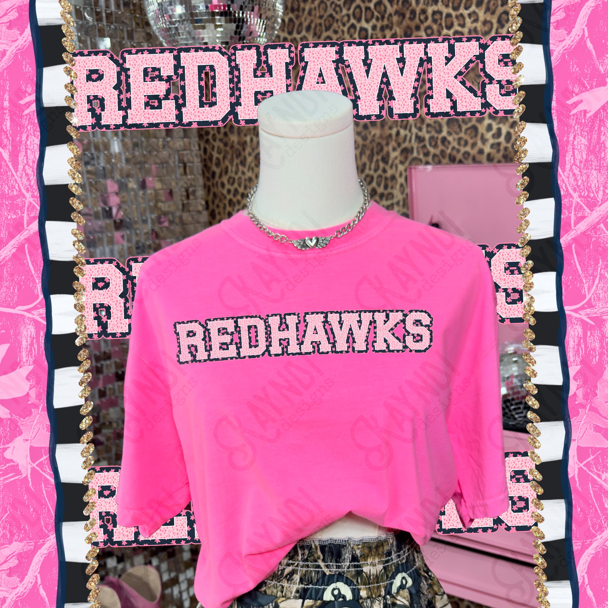 Varsity Stars Redhawks mockup