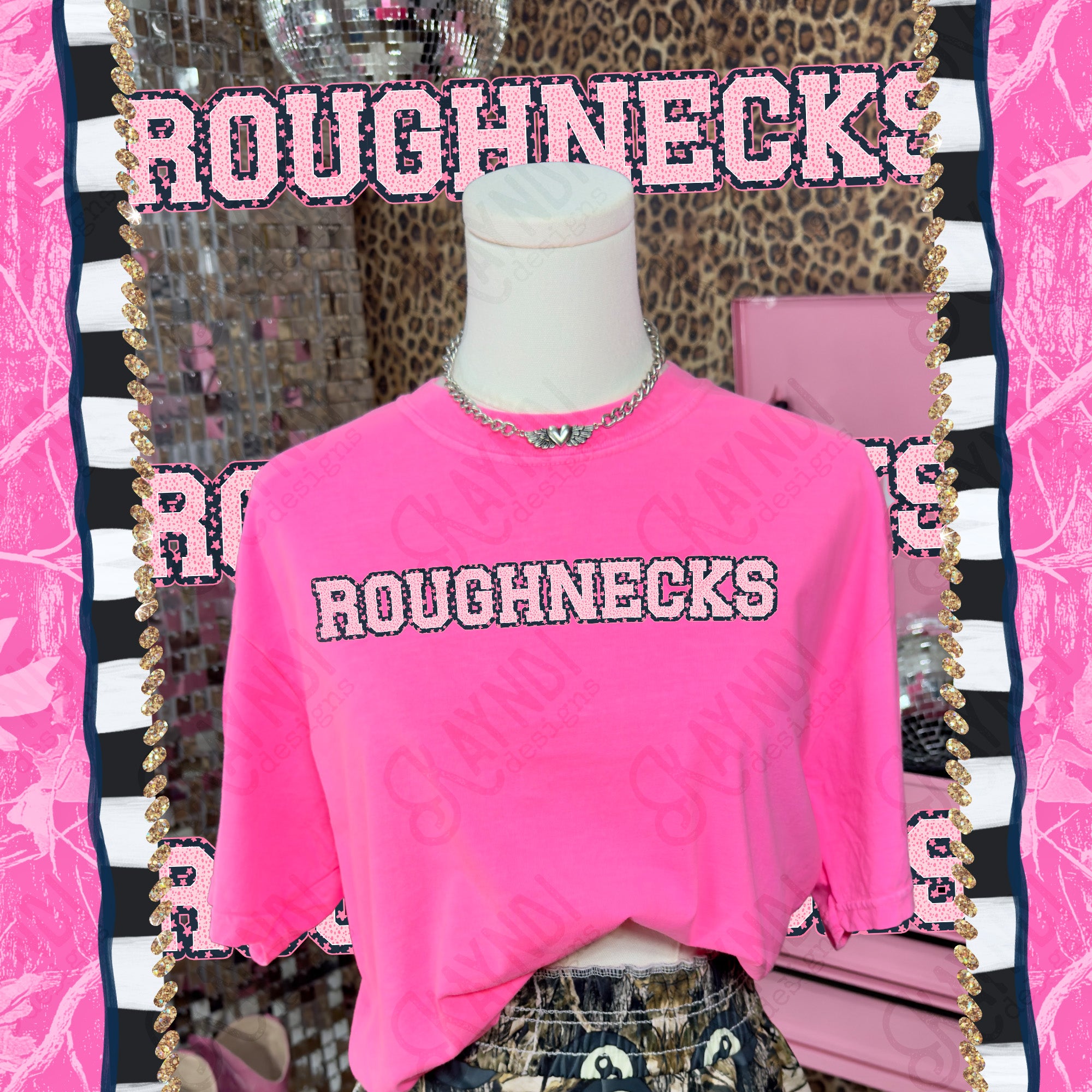 Varsity Stars Roughnecks mockup