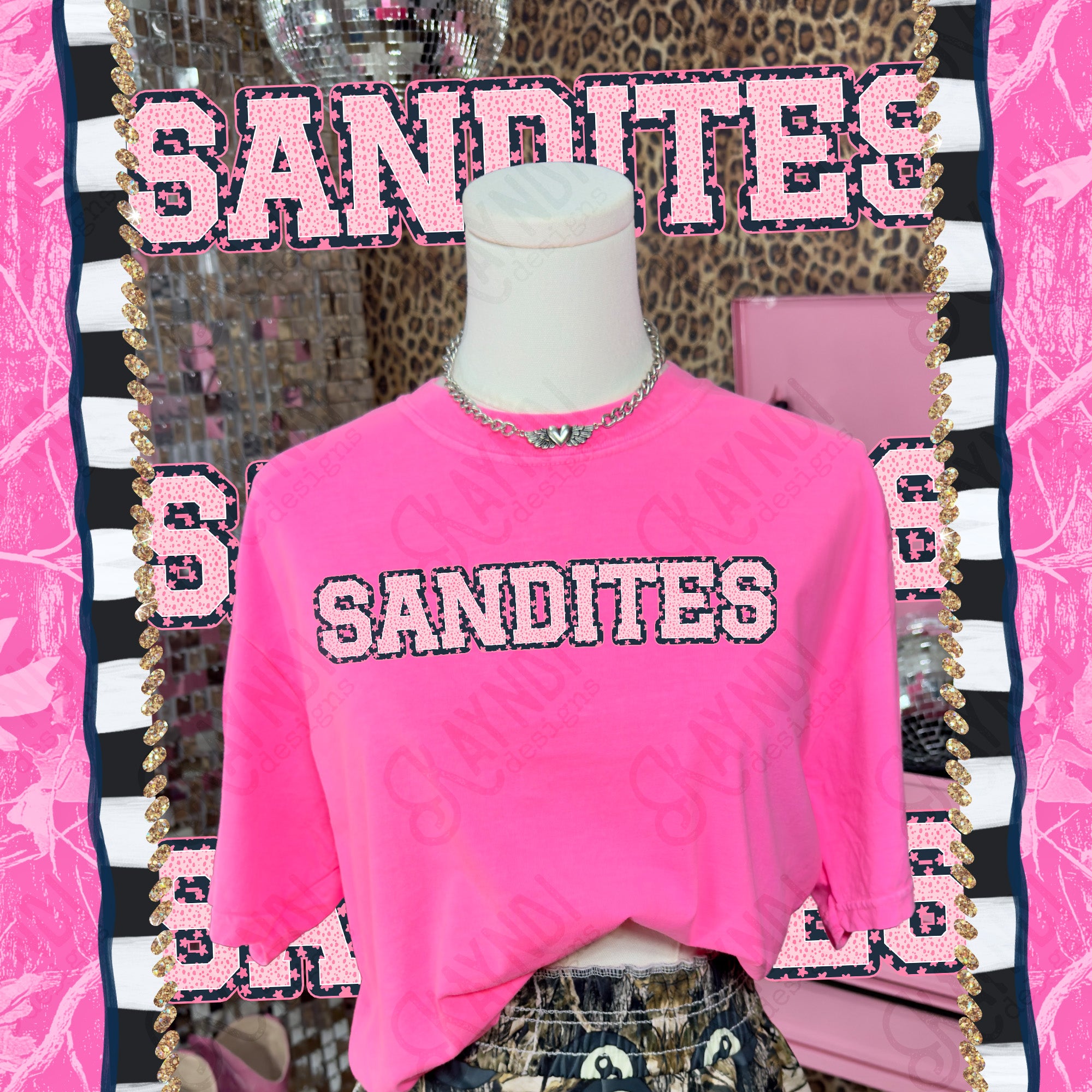 Varsity Stars Sandites mockup