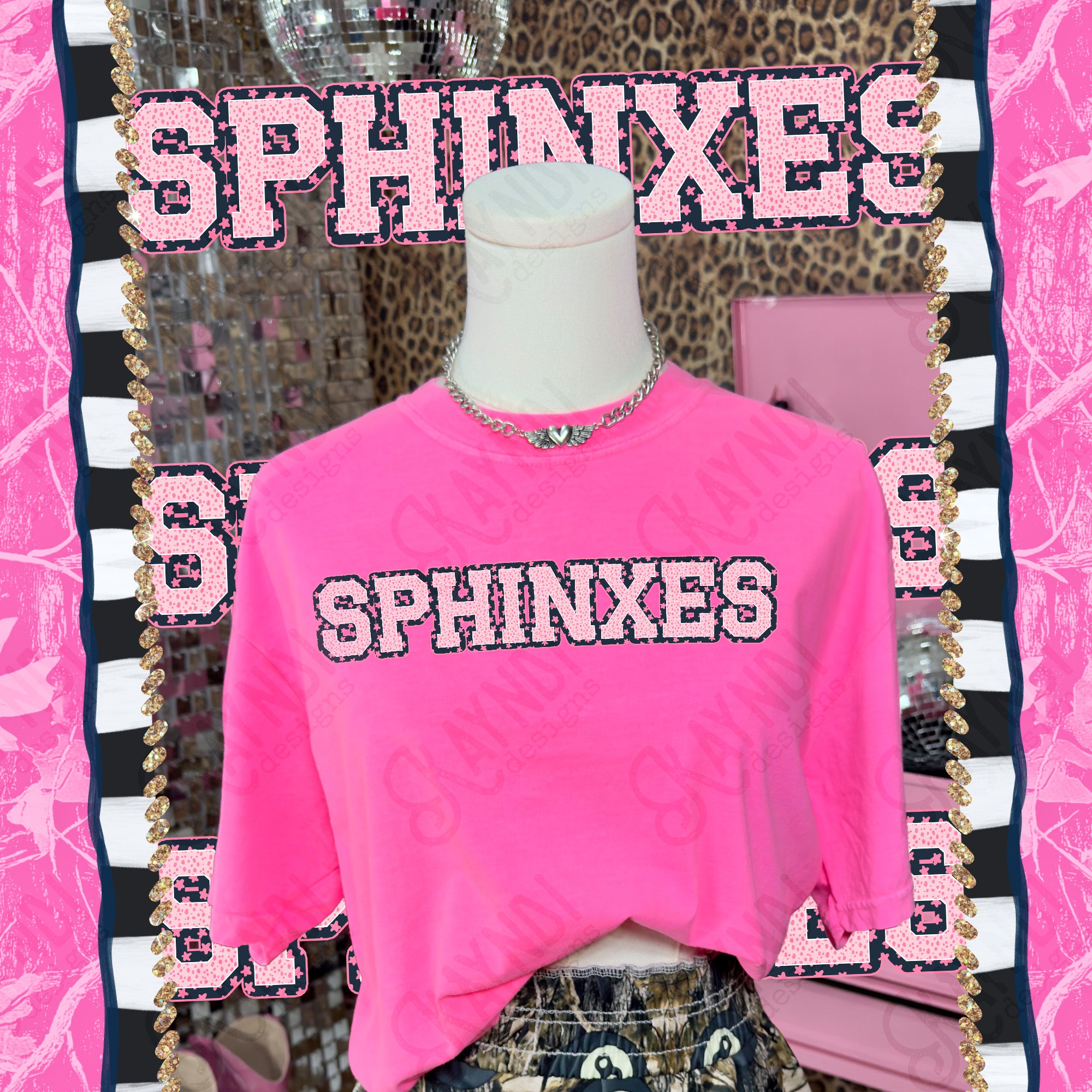 Varsity Stars Sphinxes mockup