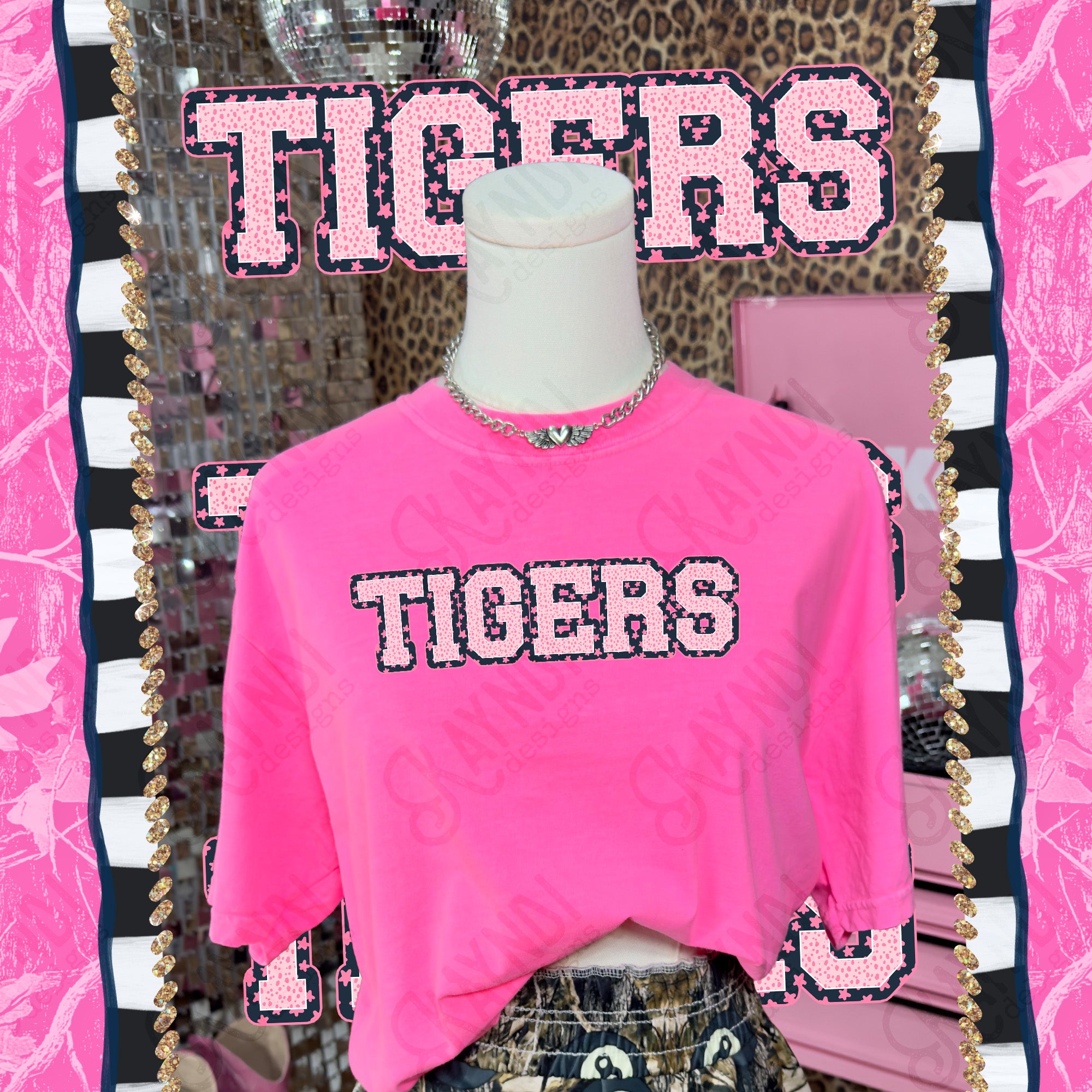 Varsity Stars Tigers mockup
