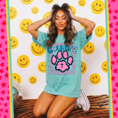 Whimsy Mascots Cougars 2 mockup