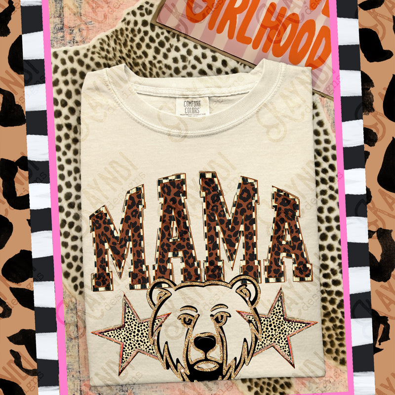 Wild Side Mama Mascots Bears mockup
