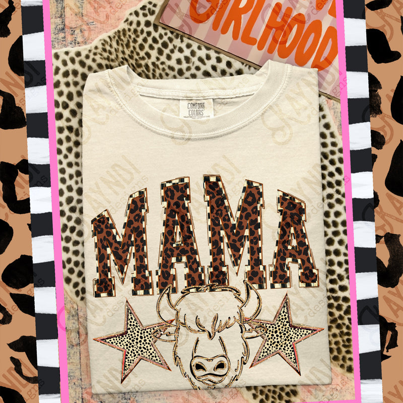 Wild Side Mama Mascots Bison 2 mockup