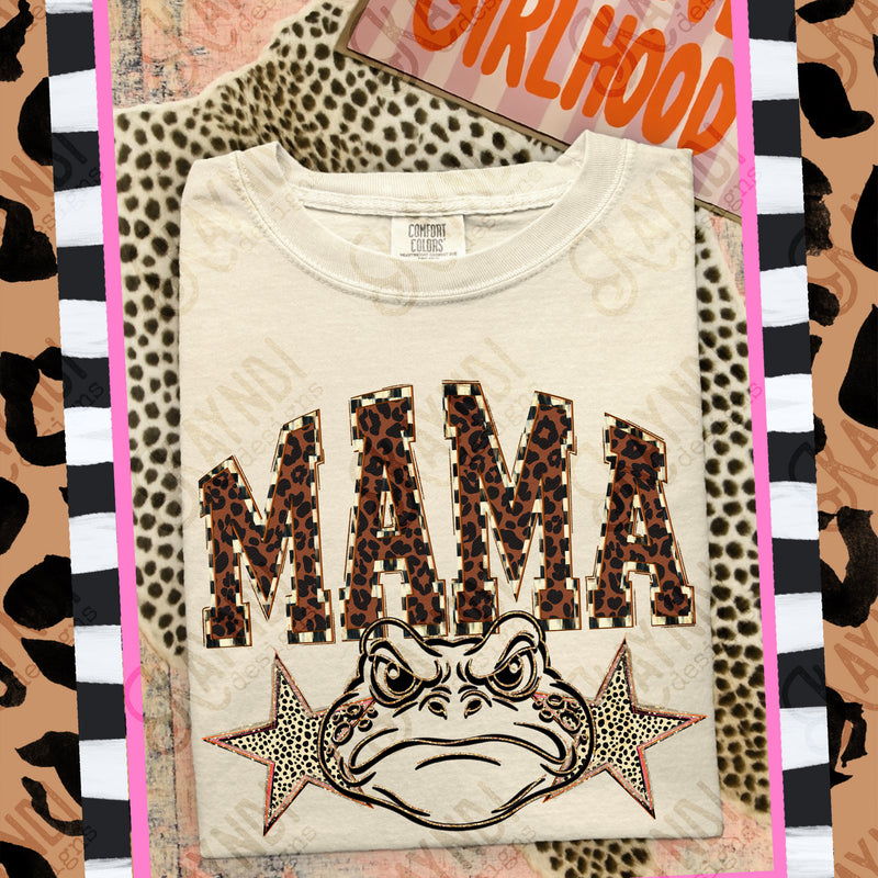 Wild Side Mama Mascots Bullfogs mockup
