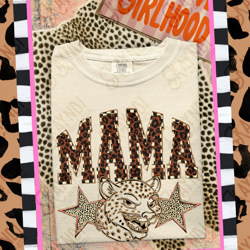 Wild Side Mama Mascots Cheetahs mockup