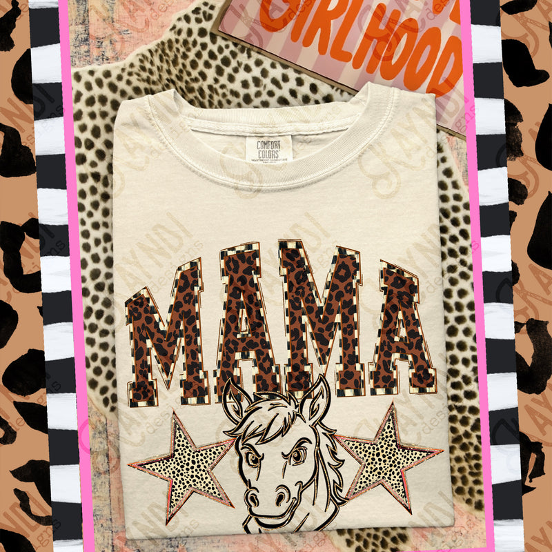 Wild Side Mama Mascots Colts mockup